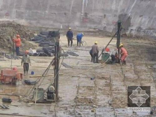 临漳我公司承建北京房山区水池地基注浆加固工程